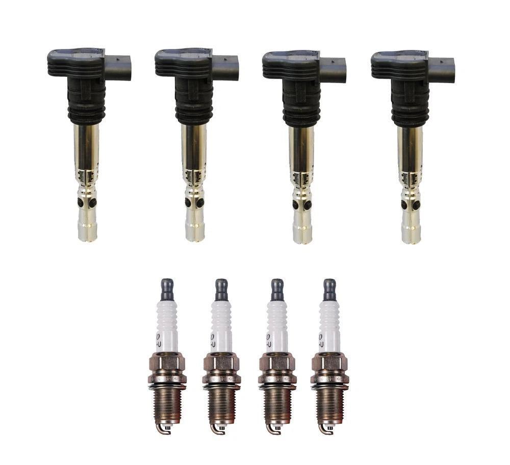 Set of 4 Denso Ignition Coils for U-Groove Conventional (Gap 0.032)
