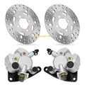 Front Brake Calipers & Rotors for Yamaha Big Bear 350 400 (1985–2006)