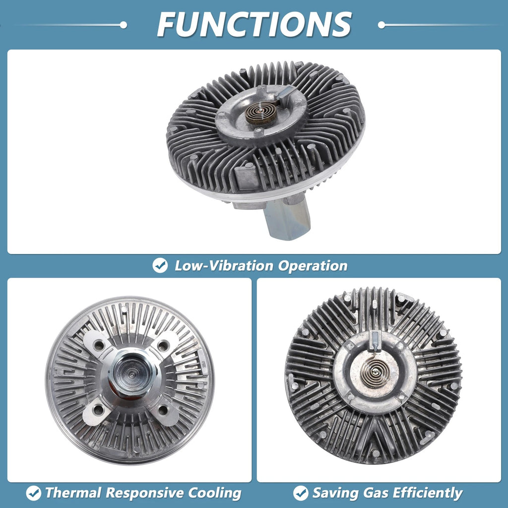 Engine Cooling Fan Clutch for Chevrolet Silverado 1500 V8 6.0L (2011–2013) No. 84568307