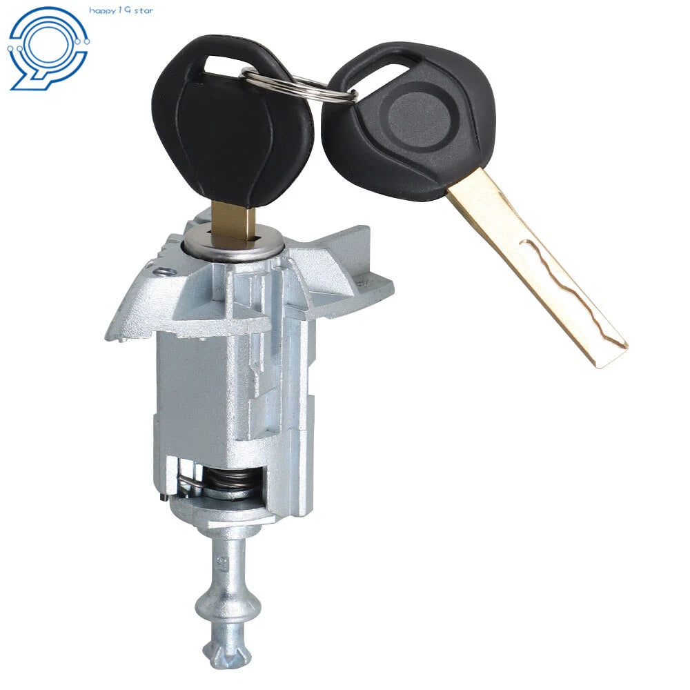 Left Driver Door Lock Cylinder for BMW X5 (2000–2006) with 2 Keys