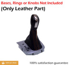 Shift Boot for VW Jetta (2011–2018) - Leather Synthetic, Orange Stitch