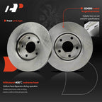 Front Disc Brake Rotors & Ceramic Pads for Chevy HHR (2006-2011)