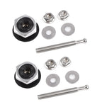 2X Quick Release Hood Pins for Car Bumper Latch