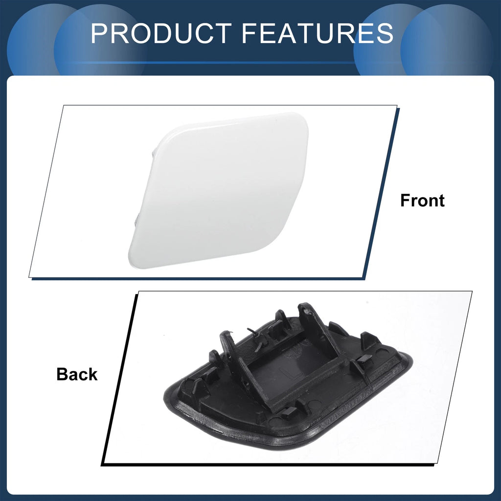 Front Left Washer Nozzle Cover Cap for Volkswagen Touareg (2007–2010) 1Pcs