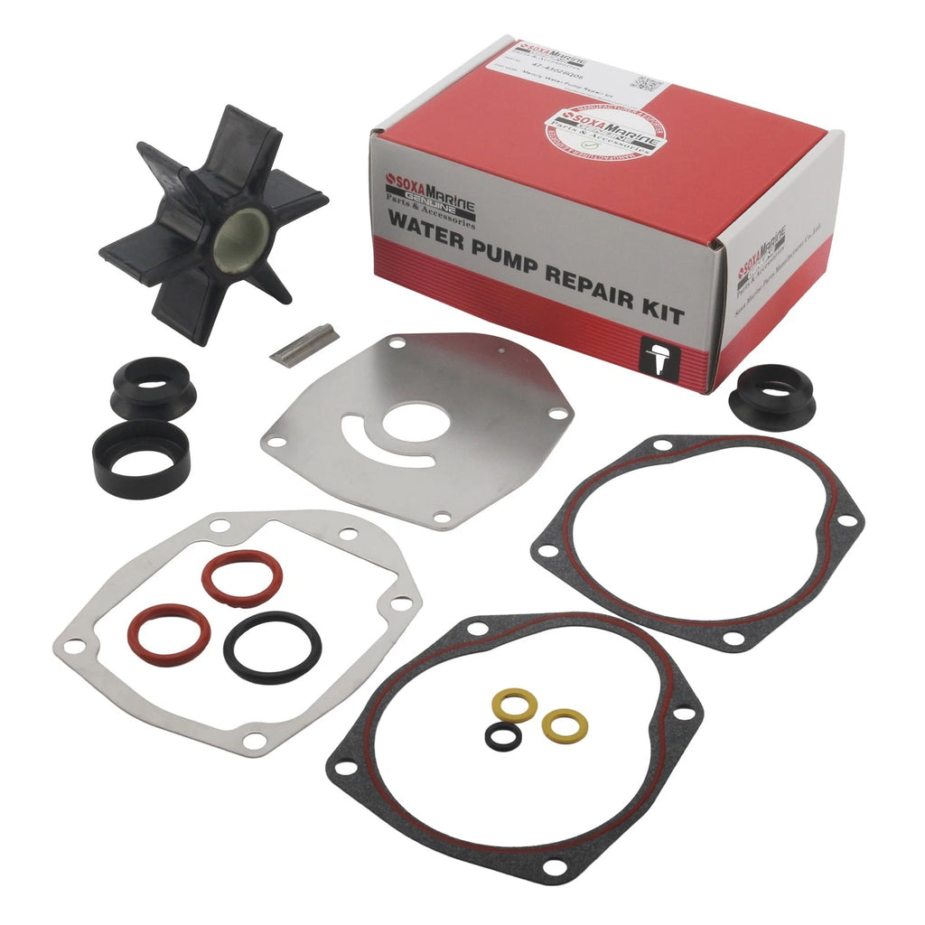 Water Pump Impeller Kit for Mercury 4-Stroke 75-100 HP (47-8M0100526)