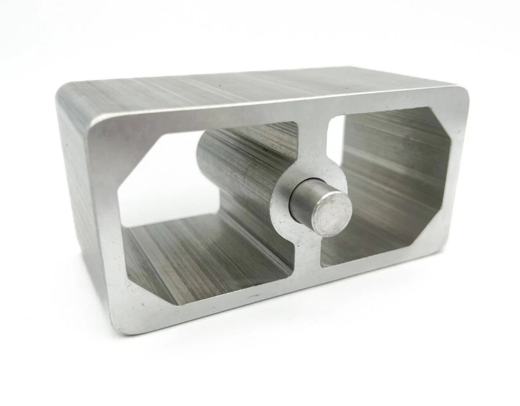 2-1/2 Inch Leaf Spring Lowering Blocks Aluminum for Ford F150 (2004–2020)