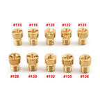 Main Jets Carburetor 115 118 120 122 125 128 130 132 135 138 for PWK OKO