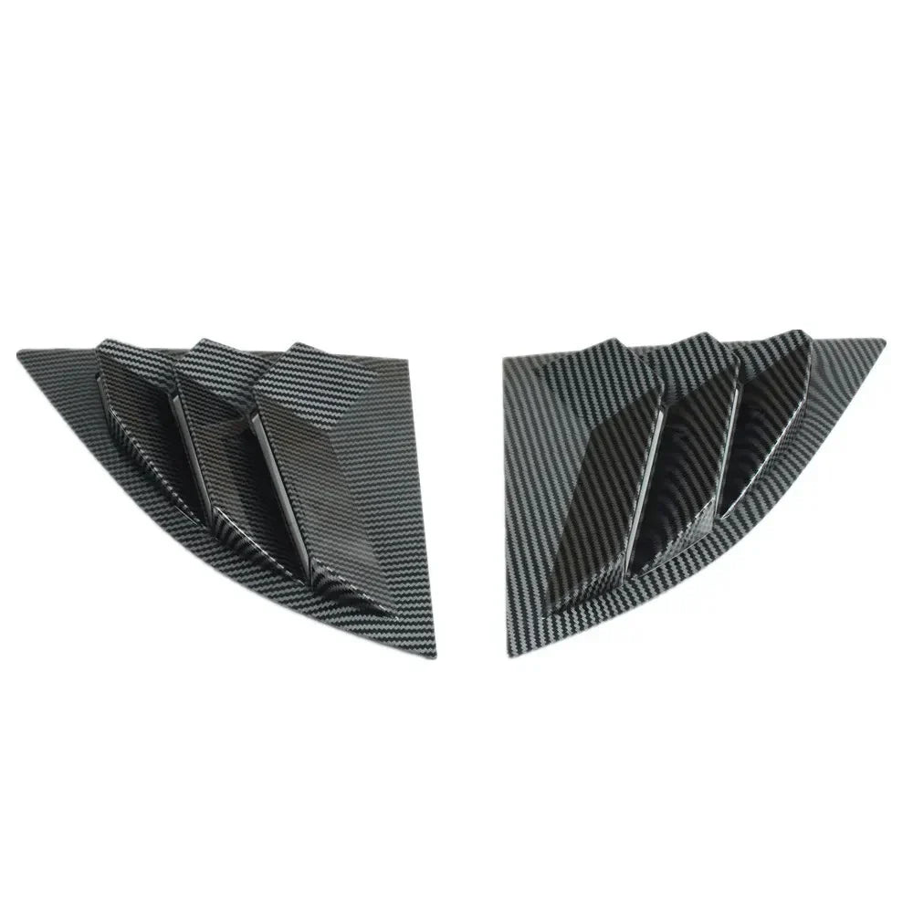 Rear Quarter Glass Duct Louver Vent Covers for Toyota Supra (2019-2025)