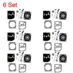 Set of 6 Carburetor Rebuild Kits for Zama RB-40 RB-85 FS400 FS450 C1Q-S33