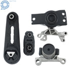 Set of 4 Engine Transmission Motor Mounts for Nissan Sentra 2.0L (2007–2012)