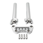Handlebar Riser Top Clamp for Harley Fat Boy FLSTF, Low Rider (1" Bar)