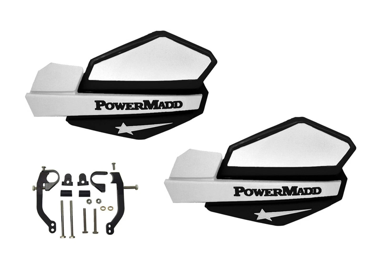 Powermadd Star Series Hand Guards Mount Kit for Yamaha YFZ450R (2009–2023)
