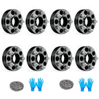 8Pc 1.5in Hubcentric Wheel Spacers Adapters for Chevy S10 GMC Pontiac (1999–2003)