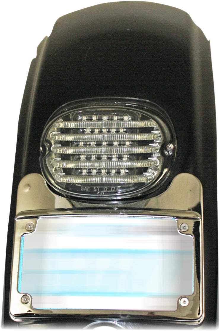Lighted Turn Signal Eliminator Kit for Custom Dynamics (Chrome)