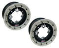 Set of 4 DWT ROK'N LOCK 10" Silver Beadlock Rims 10x5 4+1 4/156 for Blaster 200