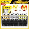 2X LED Amber Red Turn Signal Tail Light Bulbs for Car