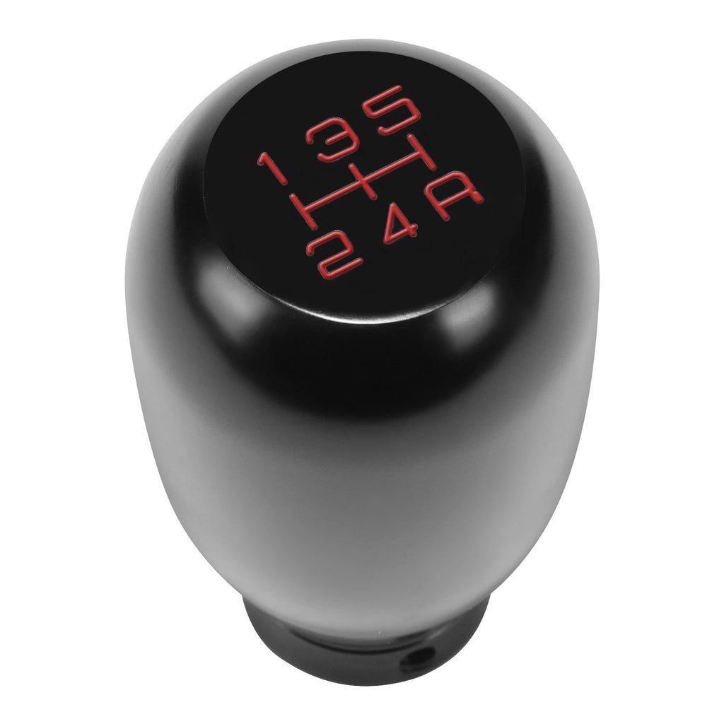5-Speed Manual Gear Box Shift Knob for JDM Type R (Black/Red)