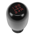 5-Speed Manual Gear Box Shift Knob for JDM Type R (Black/Red)