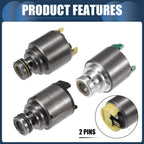 Set of 2 Pressure Regulator Transmission Solenoids for BMW 3 Series (2000–2006) 634149329151