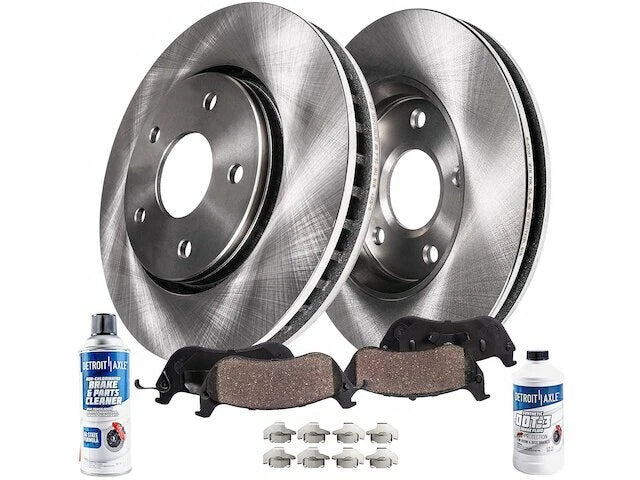Front Brake Pad and Rotor Kit for Mazda B3000 (2005) XD589HM
