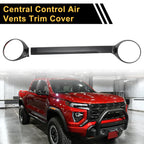 Central Control Air Vents Cover for Chevy Colorado (2023–2024) Carbon Fiber