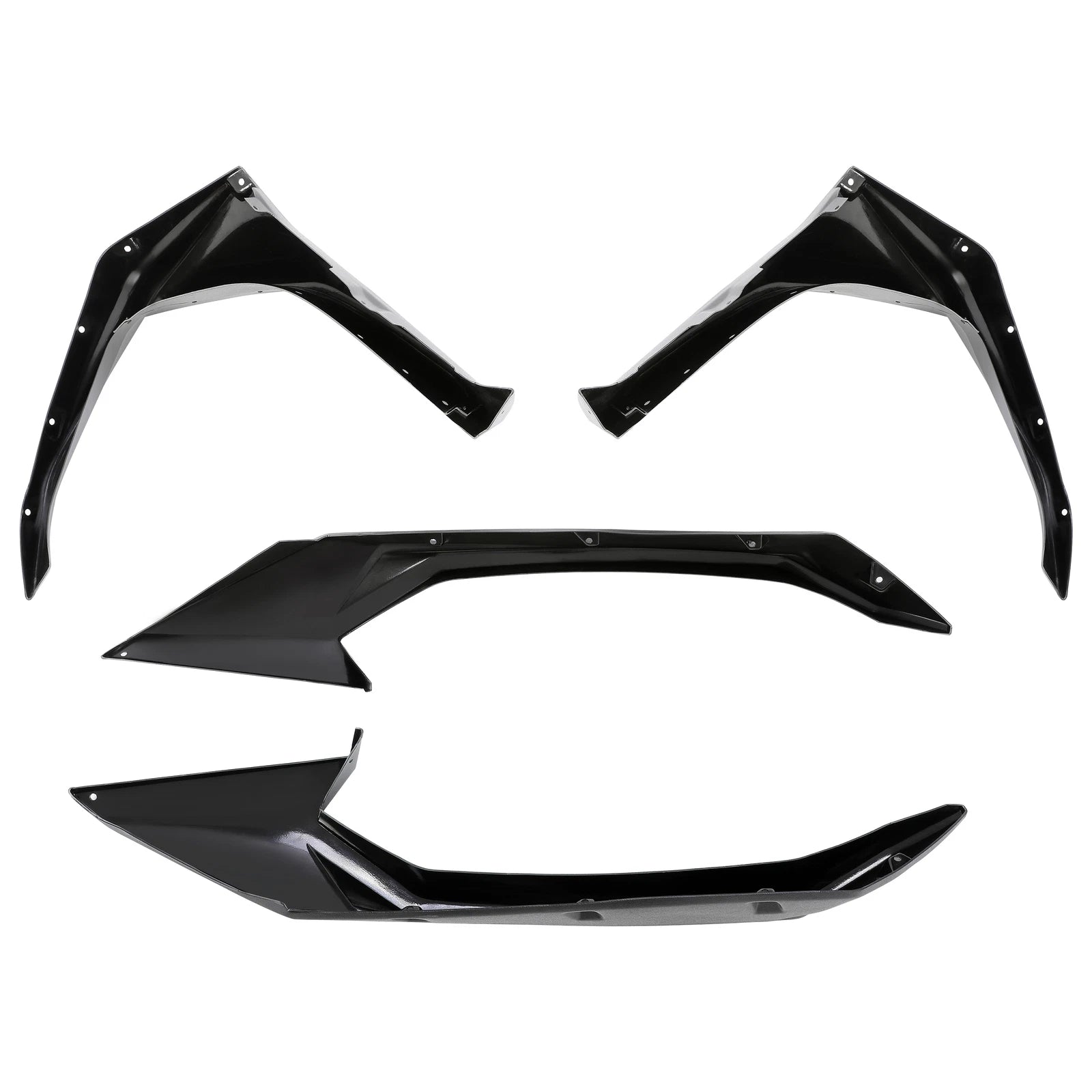 Set of 4 Fender Flares for Kawasaki Teryx KRX 1000 / KRX4 2020–2023