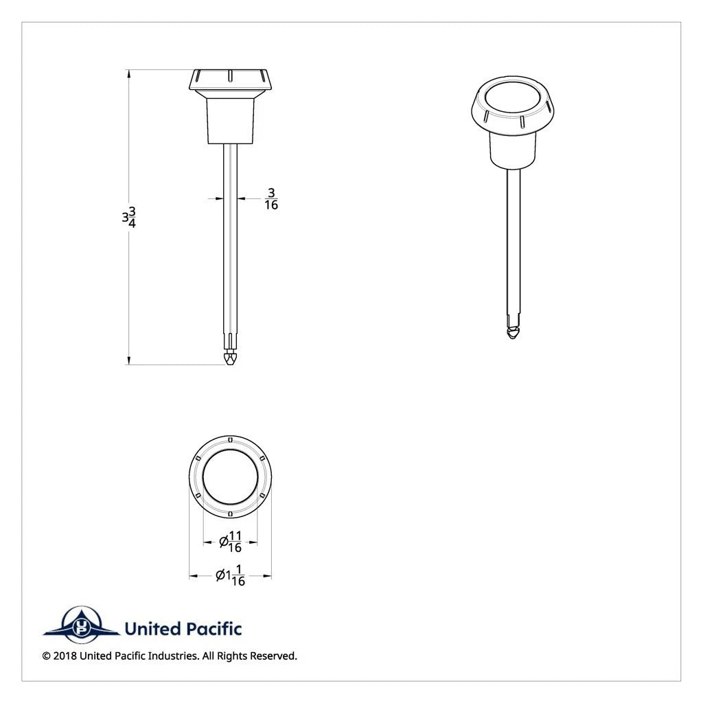 Headlight Switch Rod and Knob Replacement for 1964–1966 Chevy GMC Truck