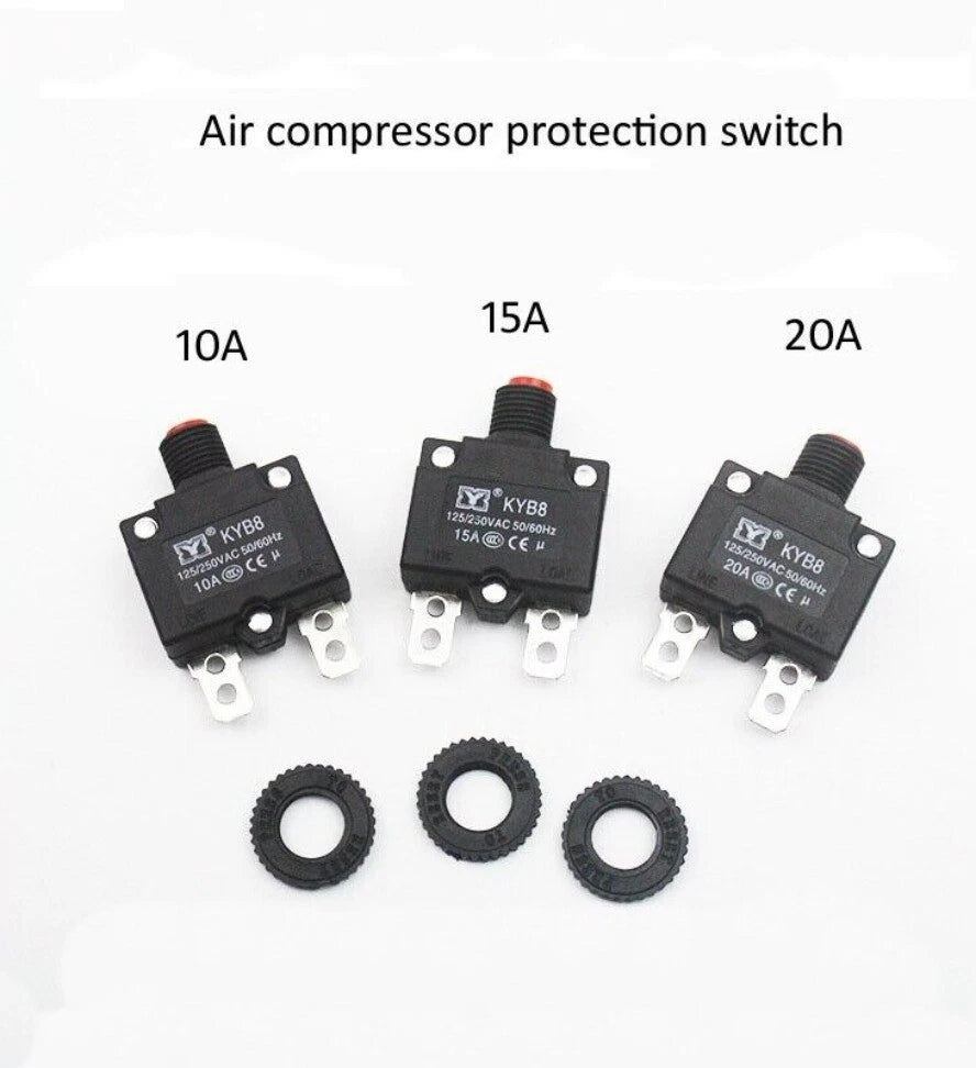 Air Compressor Thermal Overload Protector Switch for