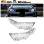 Set of 2 Front Bumper Mounting Brackets for Infiniti G37 (2008–2013) Q60 (2014–2015)