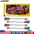 4x Speaker Wire Adapter Harness Connector for Ford F-250/350/450/550 (1997–1998)