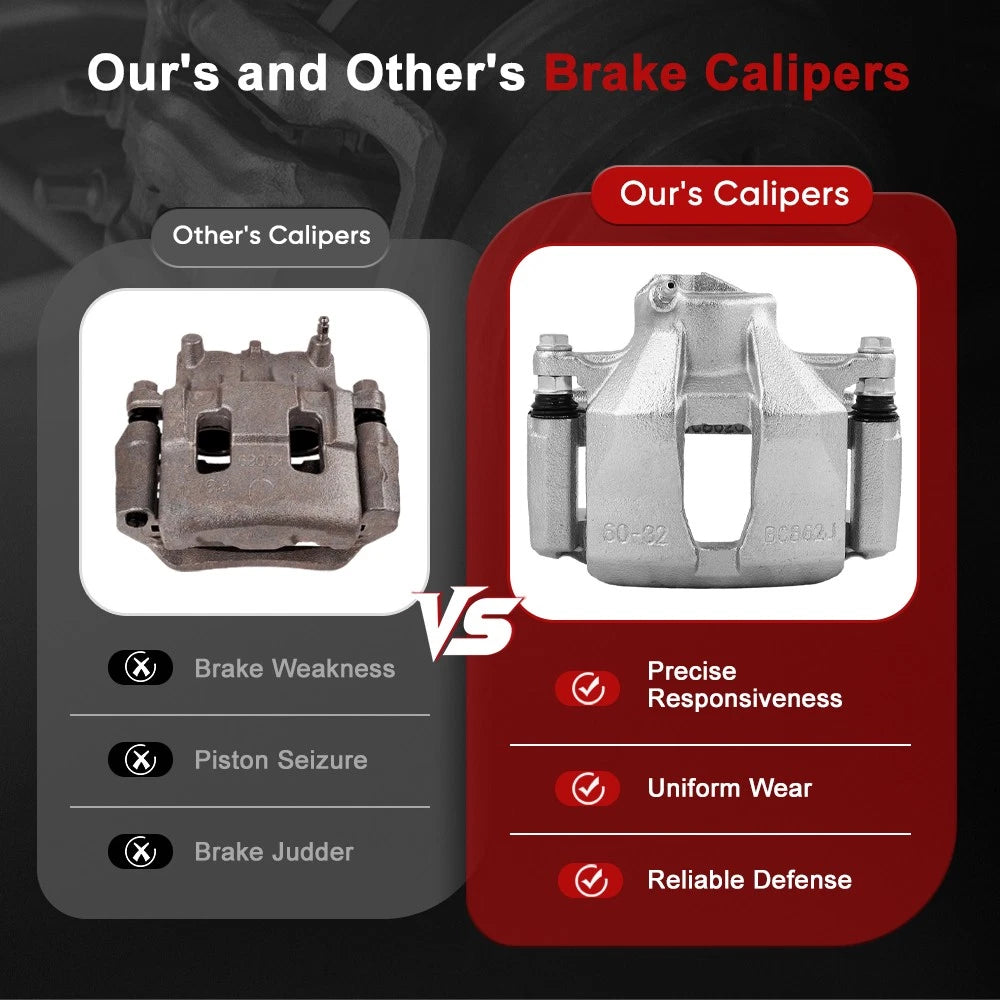 Brake Calipers Pair for Lexus IS250 (2009-2015)