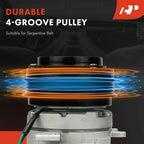 A/C Compressor with Clutch for Ford F-150 (2017)