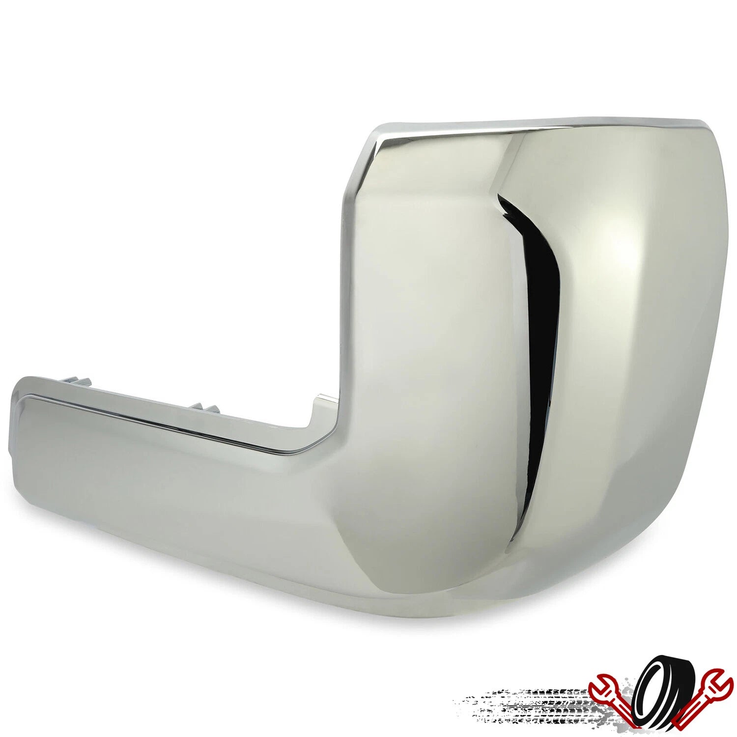 Chrome Rear Bumper End for Toyota Tacoma (2016–2023) Right Passenger