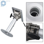 Boat Seat Pedestal Locking Mount for Boat (13-19in Height Adjustable)