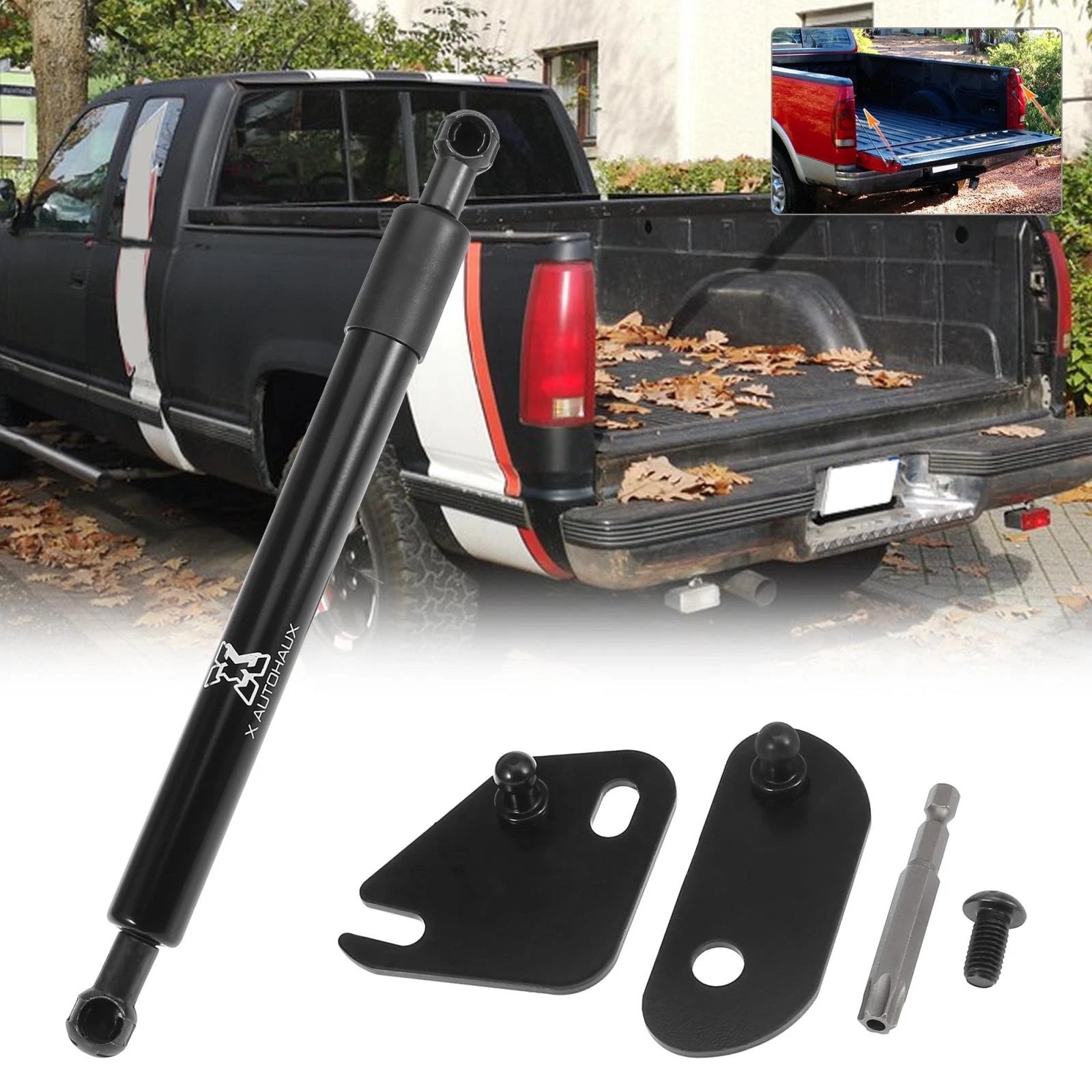 Set of 2 Tailgate Lift Support Gas Springs for Ford F-150 (2015–2020)