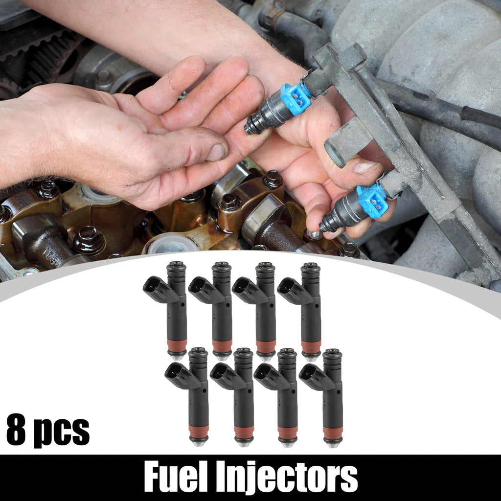 8 Pcs Fuel Injectors for Ford Explorer (2006–2010)