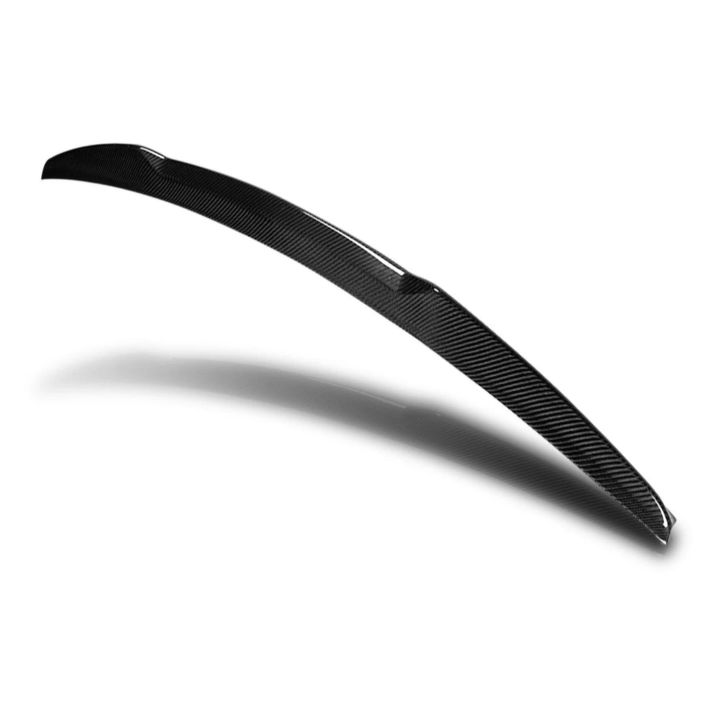 Carbon Fiber V-Style Rear Trunk Lid Spoiler for Audi A4 Quattro (2017–2021)