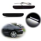 Smoked Lens LED Rear Bumper Side Reflector Lights for Ford Mustang (1994–1998)