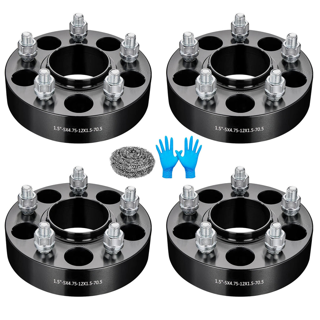 1.5" Hubcentric 5x4.75 Wheel Spacers for Chevy S10 Corvette Blazer (1982-2002)