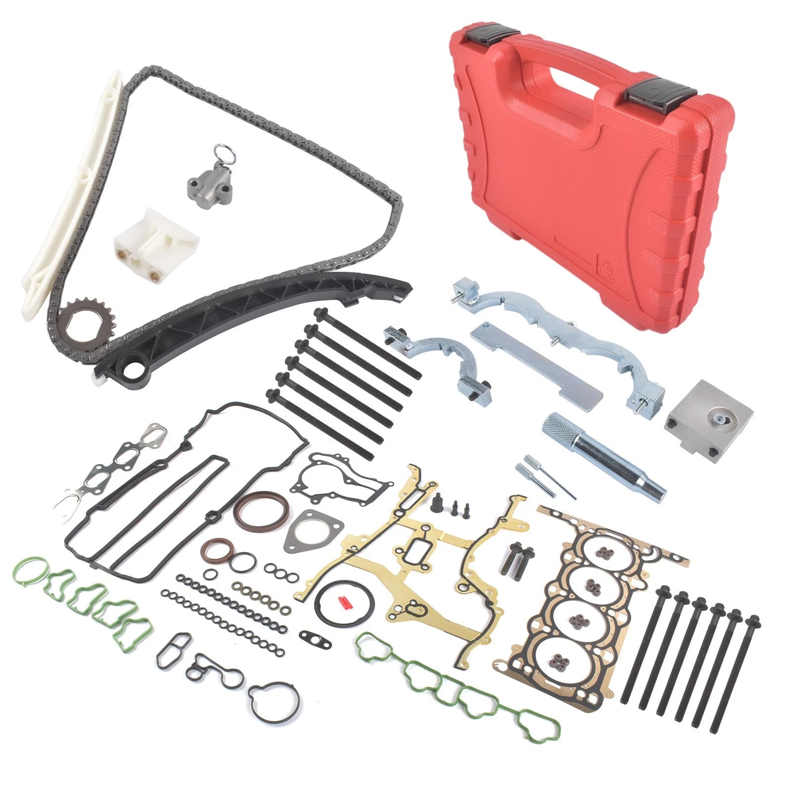 Timing Chain, Head Gasket, Locking Kit for Chevy Cruze Trax Sonic (2011–2016)