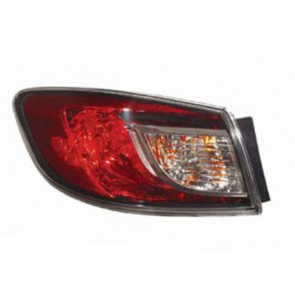 Outer Tail Light Assembly Driver Side Replacement for Mazda 3 (2010–2013)
