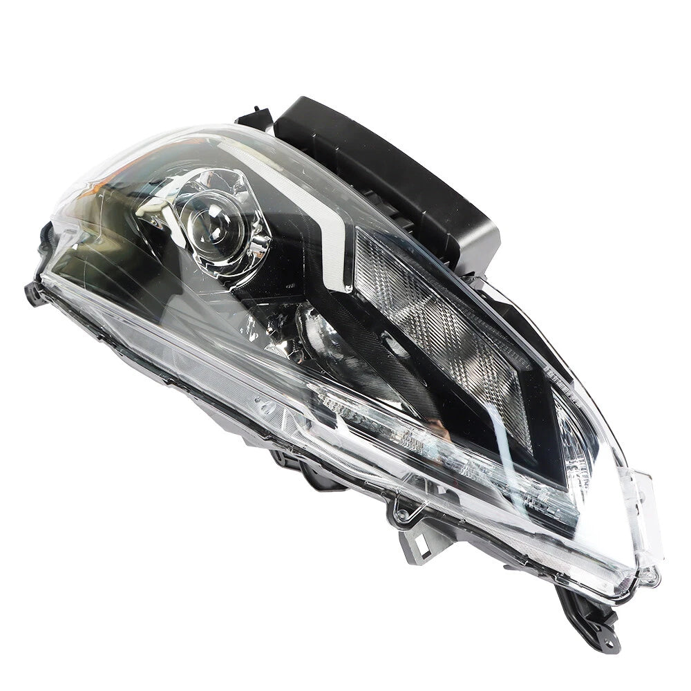 LED Headlight for Nissan Sentra (2016–2019) Black Housing Clear Lens