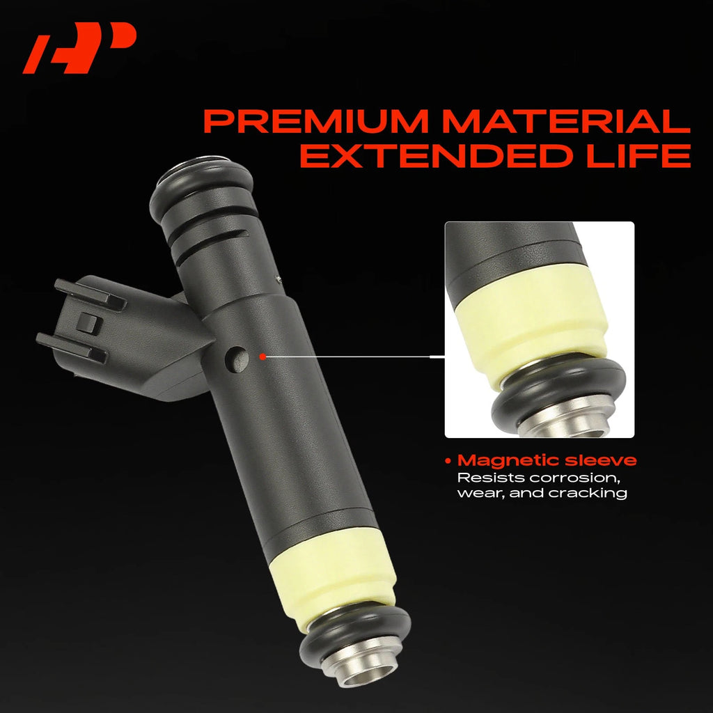 Set of 6 Fuel Injectors for Ford Ranger (2001–2008) Mazda B3000 (2001–2007)