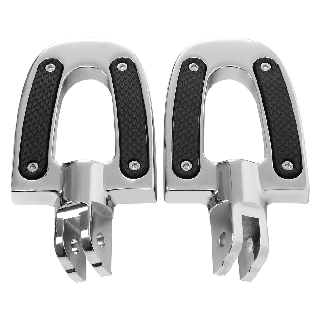 Chrome Driver Foot Peg Footrest for Harley Softail Fat Bob Low Rider (2018–2023)