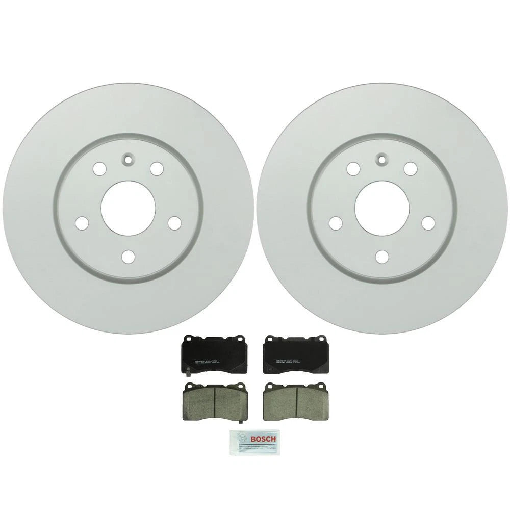 Disc Brake Pad and Rotor Kit for (321mm, Ceramic)