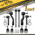 10x Inner Outer Tie Rod Ball Joint for Chevy Silverado 1500 (2007–2018)