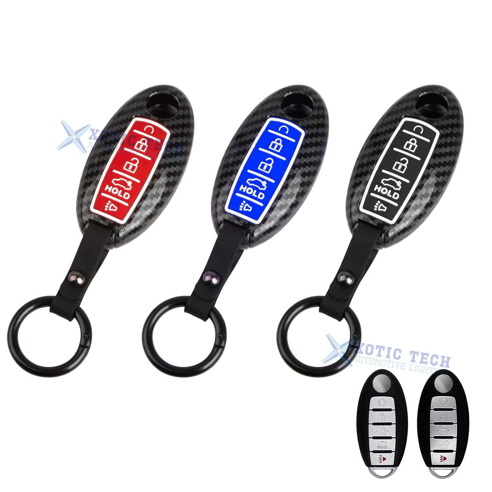 Silicone Button Remote Key Cover Case Protector for Infiniti (2011–2015)