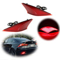 Red Lens Rear Bumper Tail Brake Lights for Lexus IS-F (2014–2015)