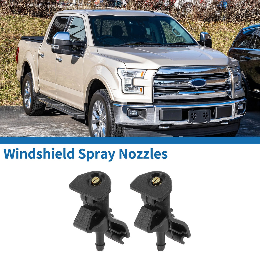 2Pcs Front Windshield Washer Nozzles No.AR3Z17603A for Ford Explorer (2011–2018)