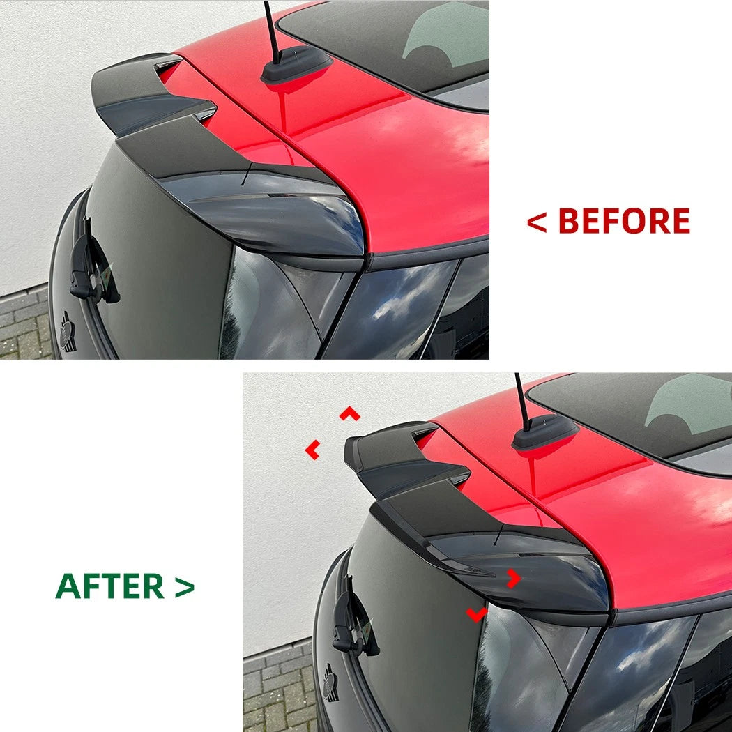 Gloss Black Rear Roof Spoiler Wing Trim for Mini Cooper S JCW F65 F66 (2024+)